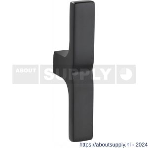 Wallebroek Cardea 50.0016.90 deurkruk gatdeel T-model Retto messing mat zwart - Y32102567 - afbeelding 1