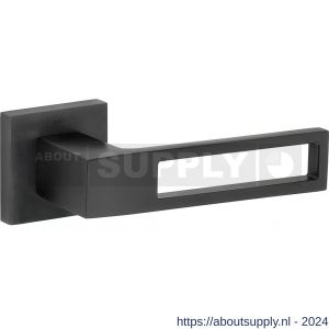Wallebroek M&T 90.0001.46 deurkruk gatdeel rechts Entry messing mat zwart PVD - Y32102572 - afbeelding 1