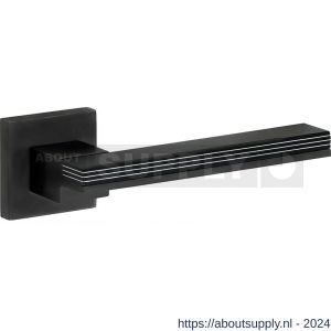 Wallebroek M&T 90.0009.46R deurkruk gatdeel rechts Mimolimit messing mat zwart PVD-aluminium - Y32107389 - afbeelding 1