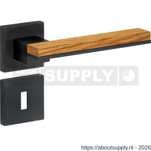 Wallebroek M&T 90.0014.47 krukgarnituur Mimolimit SL messing mat zwart PVD-eiken - Y32107382 - afbeelding 1