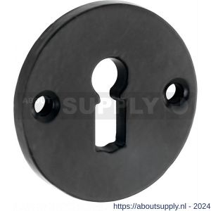 Wallebroek 70.2407.56 sleutelrozet Hamburg ijzer zwart - Y32104036 - afbeelding 1