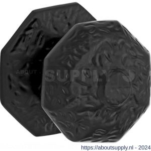 Wallebroek 70.4004.90 voordeurknop Oxford ijzer zwart - Y32102485 - afbeelding 1
