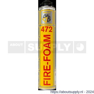 Connect Products Seal-it 472 PU-Fire Foam PU-schuim rood bus 750 ml - S40780183 - afbeelding 1