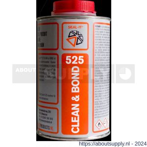 Connect Products Seal-it 525 Clean and Bond hechtprimer transparant blik 500 ml - S40780219 - afbeelding 1