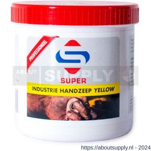 SuperCleaners industrie handzeep geel 600 ml - S51900040 - afbeelding 1