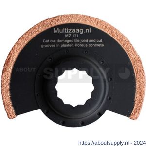 Multizaag MZ121 slijpblad halfrond Supercut steen-beton los SC - S40680171 - afbeelding 1
