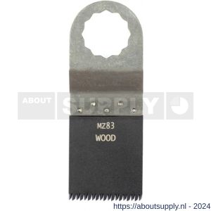 Multizaag MZ83 zaagblad Supercut hout 35 mm breed 40 mm lang blister 1 stuk SC MZ83 - S40680055 - afbeelding 1