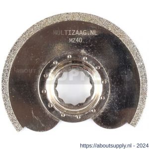 Multizaag MZ40 diamant zaagblad halve maan Supercut los SC - S40680165 - afbeelding 1