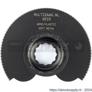 Multizaag MZ19 zaagblad halve maan Supercut 85 mm blister 1 stuk SC MZ19 - S40680232 - afbeelding 1