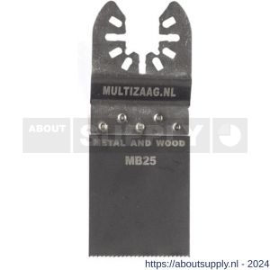 Multizaag MB25 zaagblad bi-metaal Universeel 35 mm breed 45 mm lang blister 5 stuks UNI MB25 - S40680083 - afbeelding 1