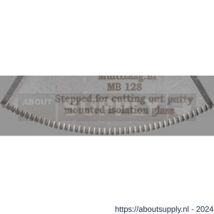 Multizaag MB128 sikkel segment snijmes gekarteld Universeel blister 5 stuks UNI Mb128 - S40680308 - afbeelding 2