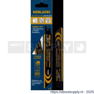 Multizaag MZBIM-441 reciprozaagblad bi-metaal Universeel breedte 19 mm lengte 115 mm dikte 0,9 mm UNI - S40680365 - afbeelding 2