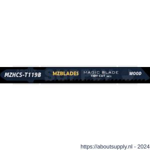 Multizaag MZBlades MZHCS-T119B decoupeerzaagblad Universeel hout tandafstand 1,9-2,3 mm lengte 92 mm dikte 1,5 mm UNI - S40680316 - afbeelding 1