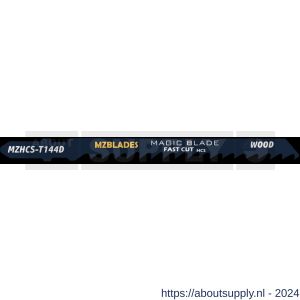 Multizaag MZBlades MZHCS-T144D decoupeerzaagblad Universeel hout speed tandafstand 4-5,2 mm lengte 100 mm dikte 1,5 mm UNI - S40680320 - afbeelding 1