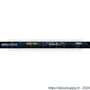 Multizaag MZBlades MZHCS-T301CD decoupeerzaagblad Universeel hout tandafstand 3 mm lengte 117 mm dikte 1,5 mm UNI - S40680318 - afbeelding 1