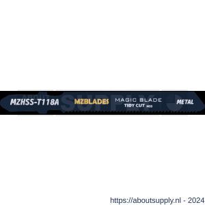 Multizaag MZBlades MZHSS-T118A decoupeerzaagblad bi-metaal Universeel gegolfd-gefreesd tandafstand 1,1-1,5 mm lengte 92 mm dikte 1,5 mm UNI - S40680322 - afbeelding 1