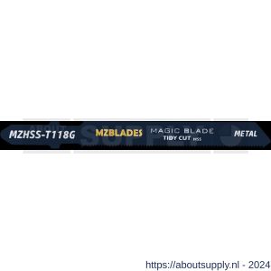 Multizaag MZBlades MZHSS-T118G decoupeerzaagblad bi-metaal Universeel tandafstand 0,7 mm lengte 92 mm dikte 1,5 mm UNI - S40680324 - afbeelding 1