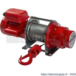 Delta elektrische treklier DPS 230 V 0,2 ton trekbereik 28 m enkele snelheid - S53101154 - afbeelding 1