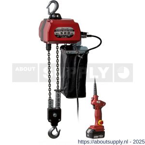 Delta batterij kettingtakel 18 V DC 0,5 ton 5 m hijshoogte - S53101513 - afbeelding 1