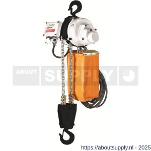 Delta elektrische kettingtakel US 230 V 2 ton met 3 m hijshoogte enkele snelheid 2 part - S53101658 - afbeelding 1
