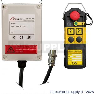 Deltacontrol radiografische bediening voor elektrische treklier DPS 500 - S53101688 - afbeelding 1