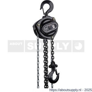 Delta Black handkettingtakel 0,25 ton met 3 m hijshoogte - S53101403 - afbeelding 1