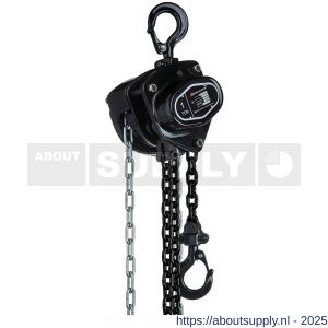 Delta Black handkettingtakel 1 ton met 3 m hijshoogte - S53101405 - afbeelding 1