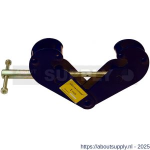 Delta Black balkklem 1 ton zwart - S53100161 - afbeelding 1