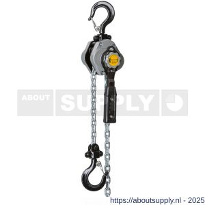 Delta Aluminium rateltakel 0,5 ton met 1,5 m hijshoogte - S53101481 - afbeelding 1