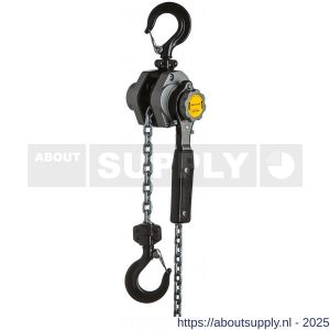 Delta Aluminium rateltakel 1,5 ton met 1,5 m hijshoogte - S53101485 - afbeelding 1