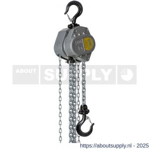 Delta Aluminium handkettingtakel 0,5 ton met 3 m hijshoogte - S53101328 - afbeelding 1