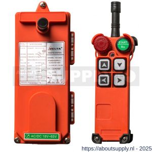 Deltacontrol centrale radiografische besturing voor DH DEH type 2 takels dubbele snelheid - S53101682 - afbeelding 1