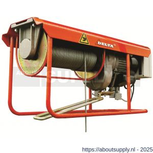 Delta elektrische lier DM 230 V 0,5 ton met 23 m hijshoogte enkele snelheid - S53101144 - afbeelding 1