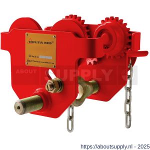 Delta Red kettingloopkat 1 ton 5,5 m bedieningshoogte - S53101206 - afbeelding 1