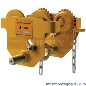 Delta Yellow kettingloopkat 3 ton 5,5 m bedieningshoogte - S53101202 - afbeelding 1