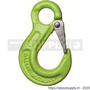 Deltalock Grade 100 ooghaak met klep 1,4 ton - S53100984 - afbeelding 1