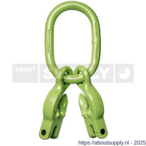 Deltalock Grade 100 topschalm met inkorthaak 2 ton - S53100814 - afbeelding 1