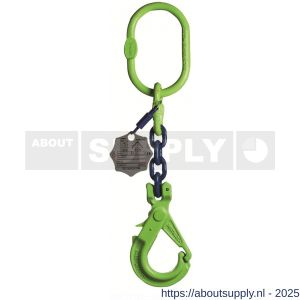 Deltalock Grade 100 hijsketting voorloper 13 mm x 5 m veiligheidshaak - S53100272 - afbeelding 1