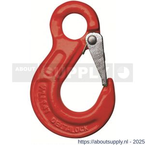 Deltalock Grade 80 ooghaak met klep 1,12 ton - S53100970 - afbeelding 1