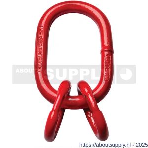 Deltalock Grade 80 topschalm met verloopringen 67 ton - S53100799 - afbeelding 1