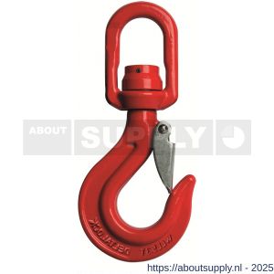 Deltalock Grade 100 wartelhaak met klep en lager belast wartelen 1,4 ton - S53101015 - afbeelding 1