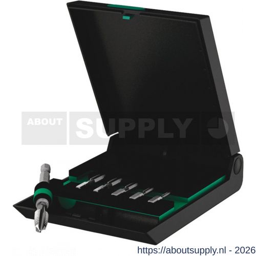 Wera 844/7 machine schroefdraad-tap bit-set 7 delig - S227402818 - afbeelding 1