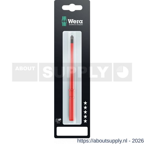 Wera Kraftform Kompakt VDE 65 iS PZ/S SB wisselkling # 1x154 mm - S227403945 - afbeelding 1