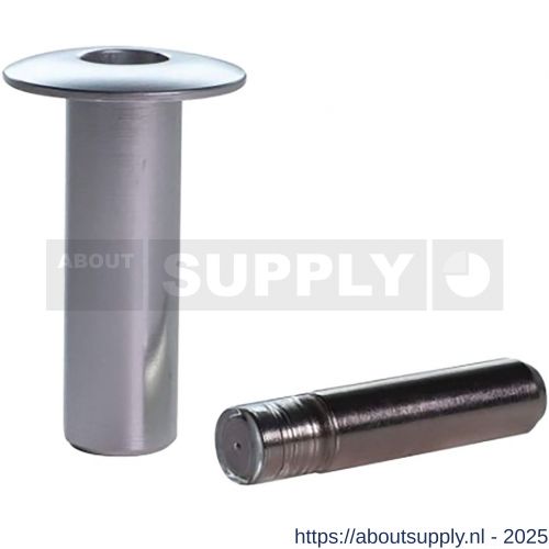 Henderson FSL/S Fantom automatische schuifdeur deurstop satin - S20301177 - afbeelding 1