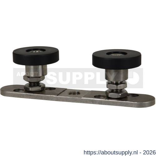 Henderson 261SS/900 schuifdeurbeslag Imperial bovengeleiderol RVS voor rail 900AN - S20300552 - afbeelding 1