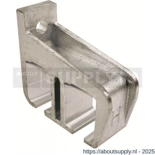 Henderson 5A/290 schuifdeurbeslag 290 raildrager wand dubbel open aluminium voor rail 290 - S20300746 - afbeelding 1