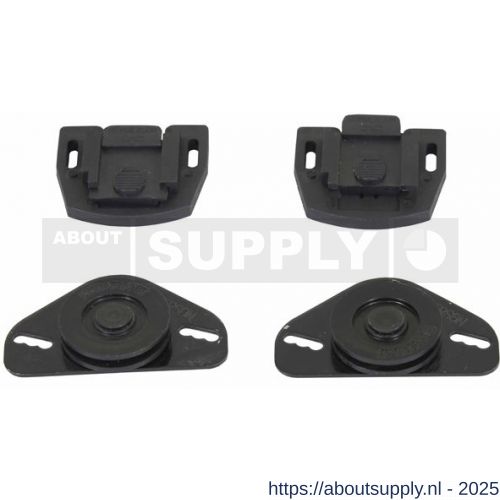 Henderson C1 schuifdeurbeslag Cello deurpakket een houten deur - S20300202 - afbeelding 1