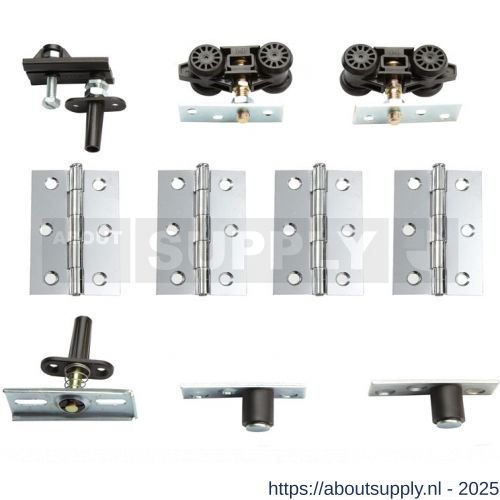 Henderson HF4/40 vouwdeurbeslag Husky Folding 4 vleugels-pakket 40 kg - S20300850 - afbeelding 1