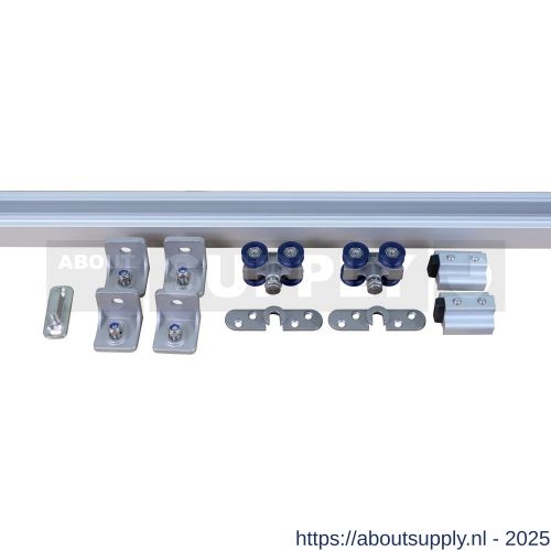 Henderson S120/20ANI verpakte schuifdeurbeslag set Soltaire De Luxe 2000 mm 120 kg - S20301097 - afbeelding 1