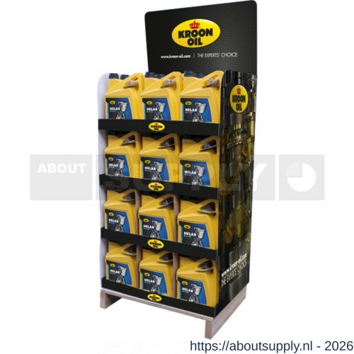 Kroon Oil Helar SP 5W-30 LL-03 synthetische motorolie Synthetic Multigrades passenger car display 48x 5 L can - S21500431 - afbeelding 1